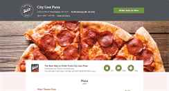 Desktop Screenshot of citylinepizzamenu.com